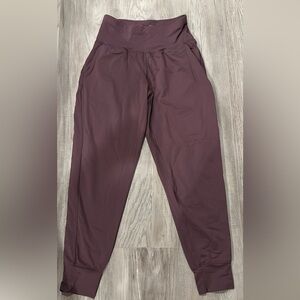 Under Armour Plum High-Waisted Joggers